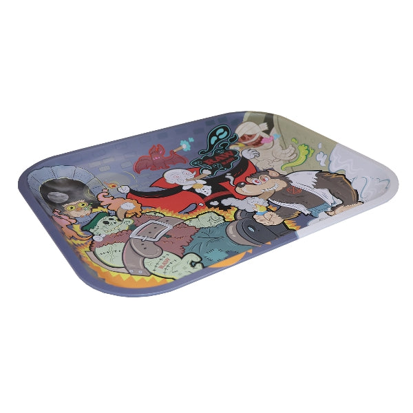 Raw - Metal Rolling Vassoio Tray Monsters