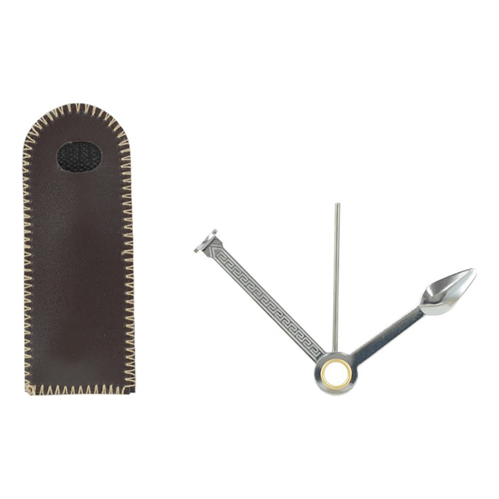 Cura pipa 3in1 completo di custodia simipelle pipe Nettapipa Curapipa in metallo