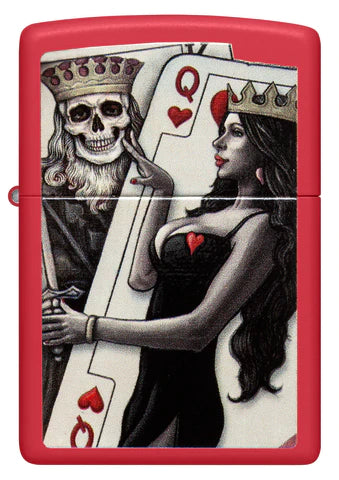Zippo - Skull King Queen Beauty