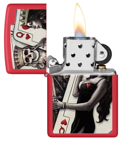 Zippo - Skull King Queen Beauty