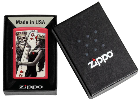 Zippo - Skull King Queen Beauty