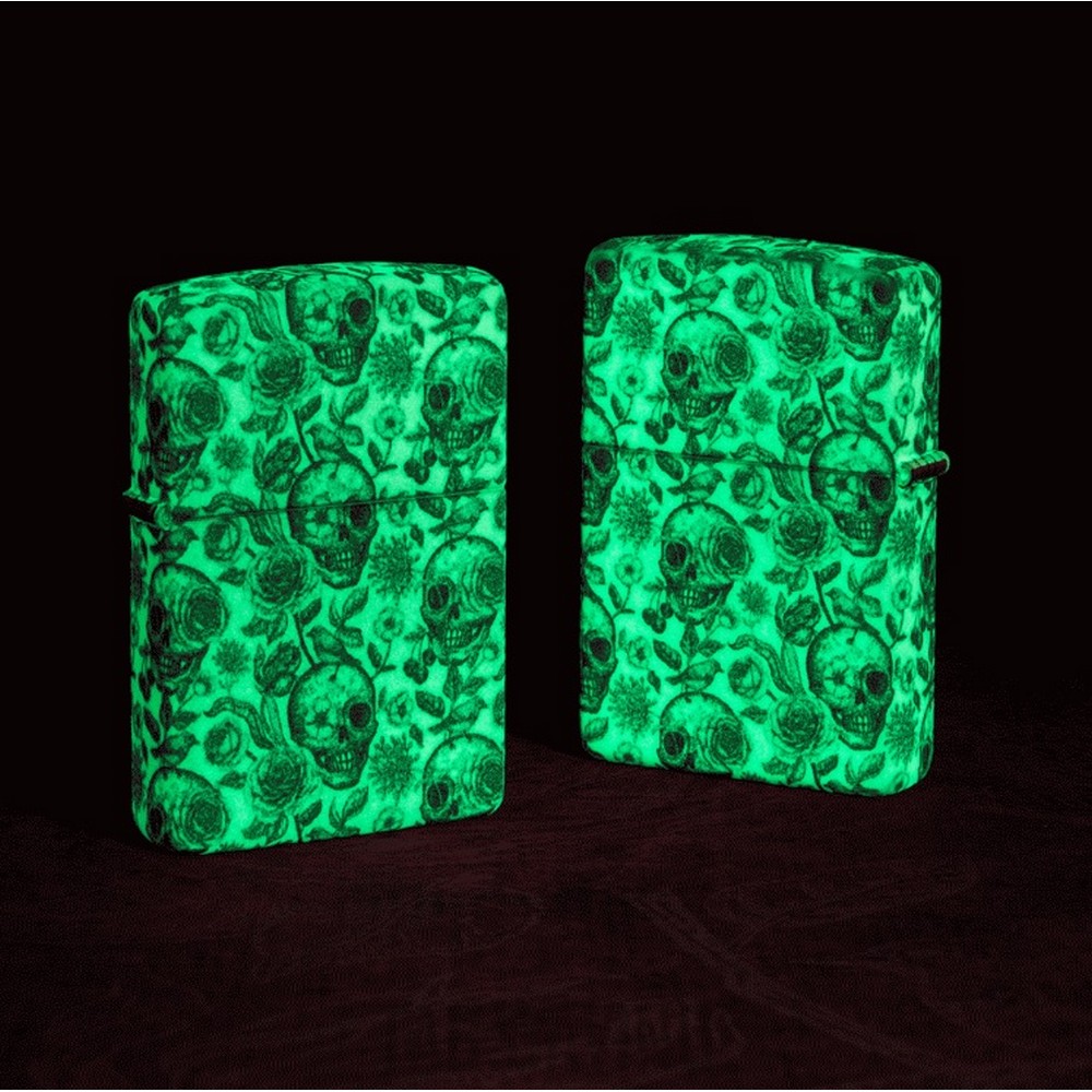 Zippo - Skeleton Glow