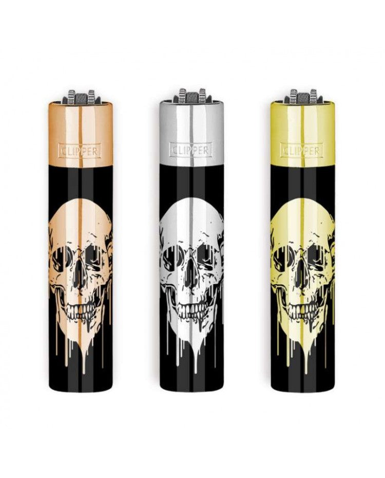 Clipper - Metal - Skulls