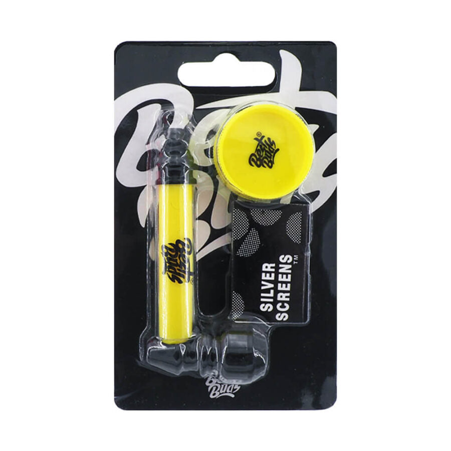 Pipa in metallo Best Buds Pipsy con mini grinder