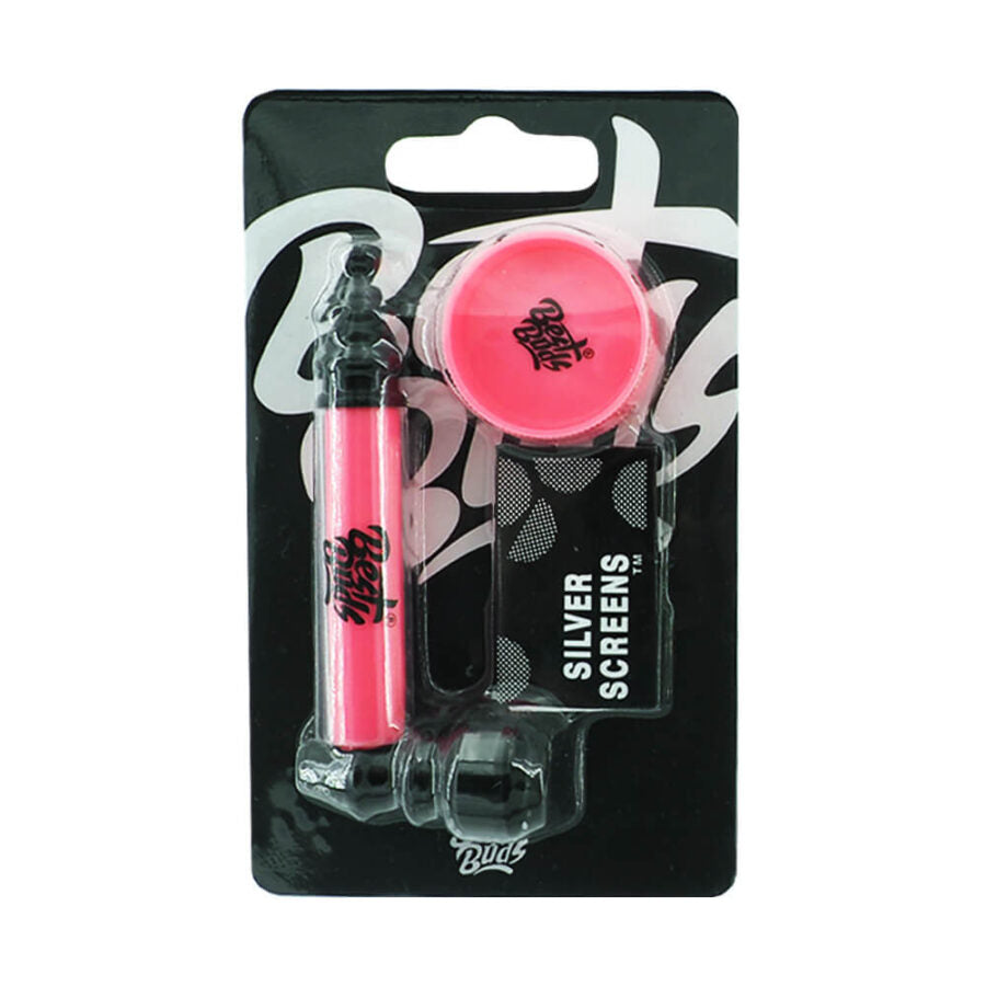 Pipa in metallo Best Buds Pipsy con mini grinder