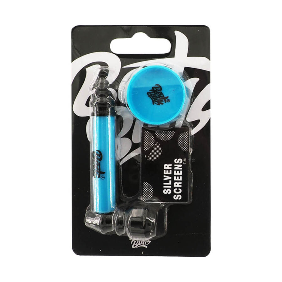 Pipa in metallo Best Buds Pipsy con mini grinder