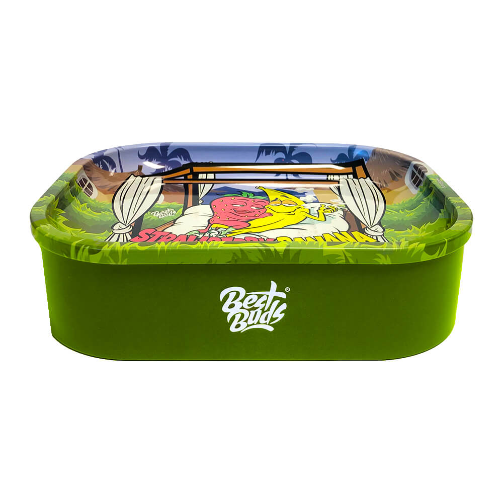 Vassoio - Metallo - Best Buds Thin Box con banana alla fragola