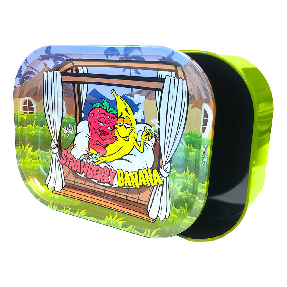 Vassoio - Metallo - Best Buds Thin Box con banana alla fragola