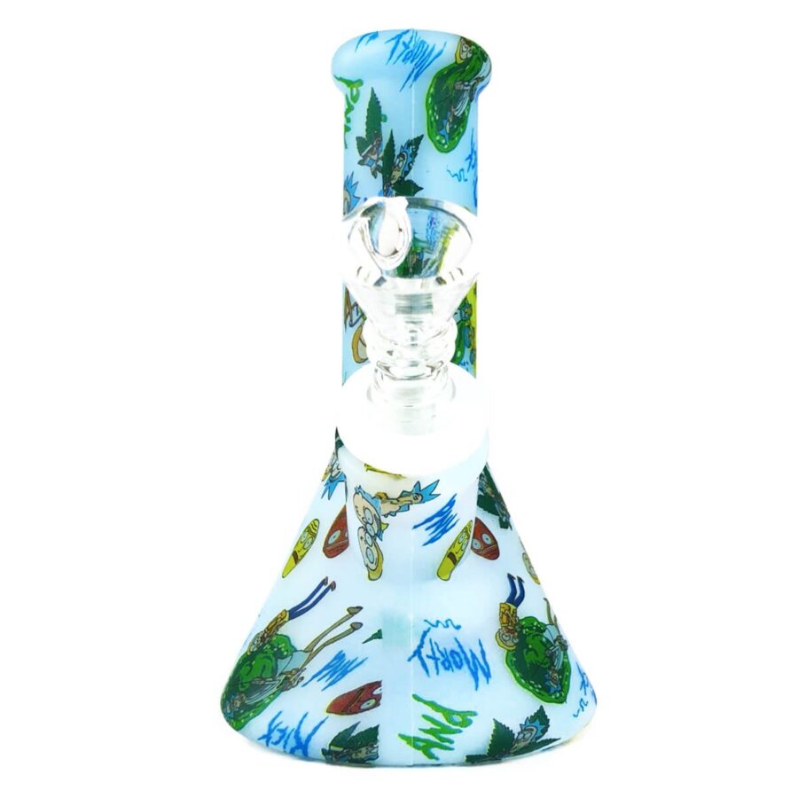 Bong - silicone - Cartoons Blu 13cm