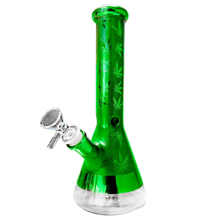 Bong - Vetro Weed Leaves
