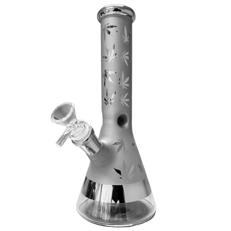 Bong - Vetro Weed Leaves