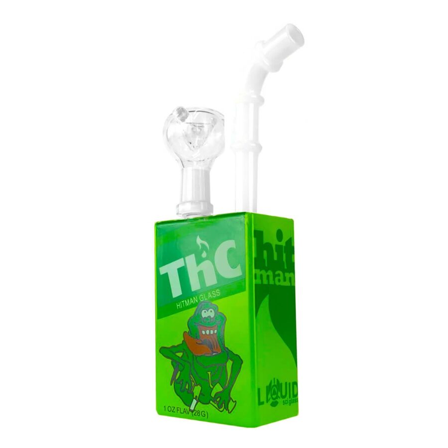 Bong - Vetro - succo Cartoon THC Rana 19 cm