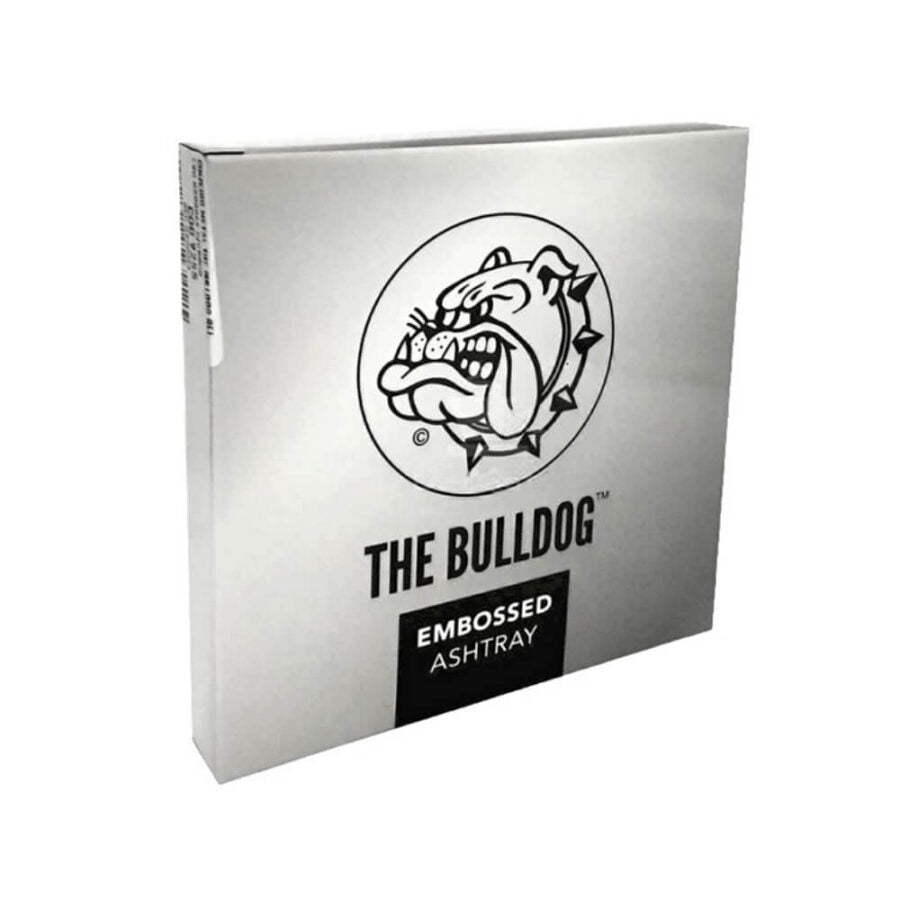 The Bulldog - Posacenere In Metallo In Rilievo